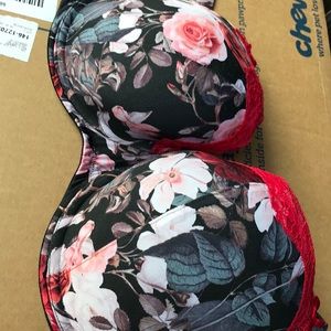 Floral bra